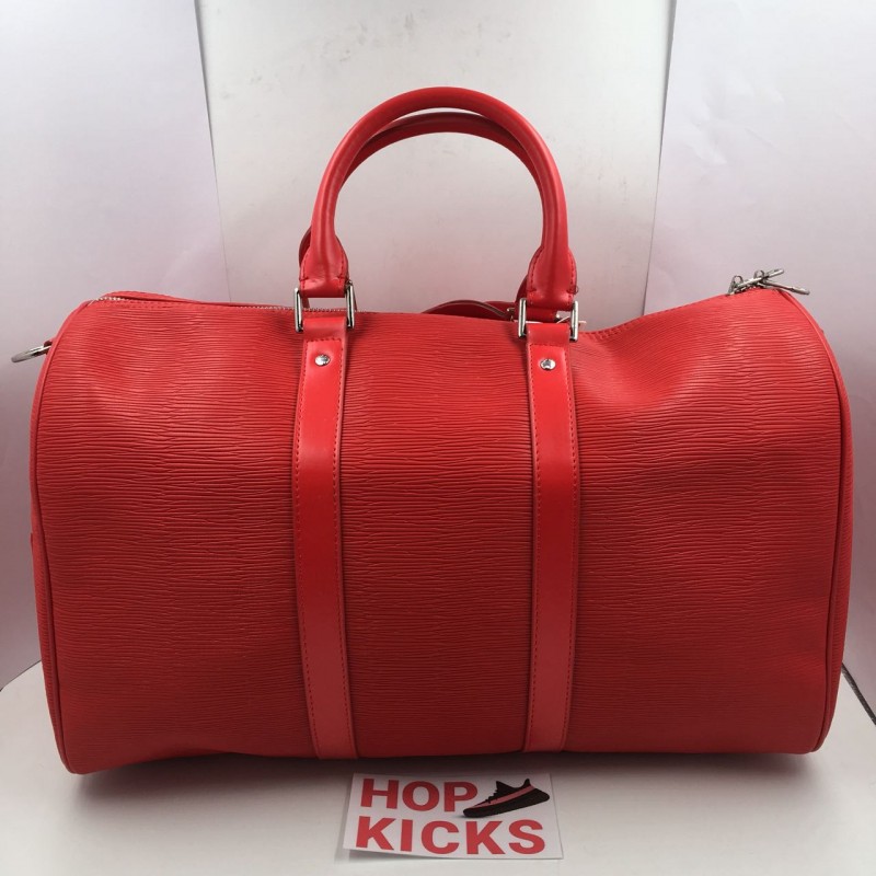 Supreme duffle bag red louis vuitton outlet